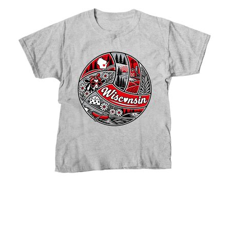 *TEAM FAVORITE* VB PANELS, a Sport Grey Youth Unisex Tee