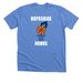 Gear Up for the Hawks!, a Heather Columbia Blue Premium Unisex Tee
