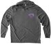 Classic Mini Logo, a Aluminum Grey Allmade Eco Triblend Hoodie Tee