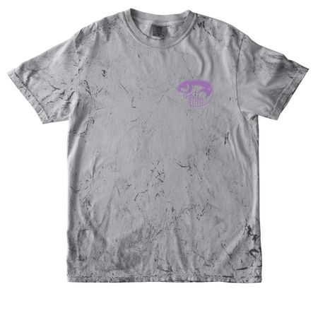 Classic Mini Logo, a Smoke Comfort Colors Colorblast Tee