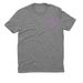 Classic Mini Logo, a Aluminum Grey Allmade Eco Triblend Unisex Tee