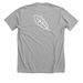 Camp Talahi - In the Wilderness, a Athletic Heather Premium Unisex Tee (back-view)