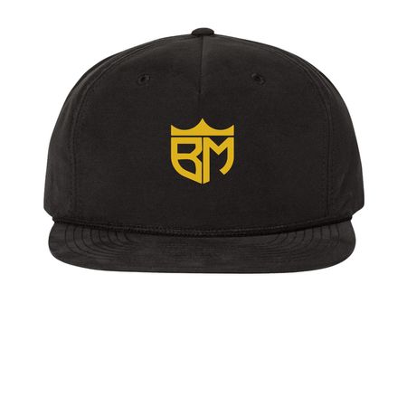 BrunswickMarching Hat Collection, a Black Printed Umpqua Snapback Cap