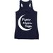 Summer Tanks, a Navy Women's Racerback