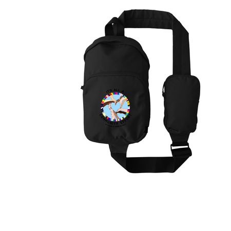 It's All A Community Effort Crossbody, a Black Grove Sling Bag