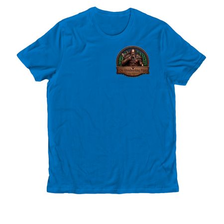 The Woodworking Piper, a Beacon Blue Allmade Organic Cotton Unisex Tee