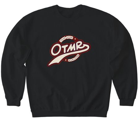 OTMR Live 2026 - Burgundy, a Black Softstyle Crewneck Sweatshirt