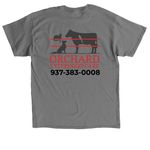 Orchard Veterinary Care, a Charcoal Classic Unisex Tee (back-view)