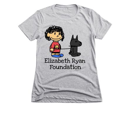 Elizabeth Ryan Foundation, a Dark Heather Grey Women's Slim Fit Tee