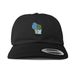 WI-JPA Hat, a Black Printed Classic Baseball Cap