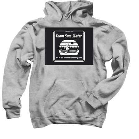 Team Sam Slater 2022 Walk Shirts, a Sport Grey Pullover Hoodie