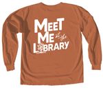 Friends of Prescott Public Library Shirts, a Yam Comfort Colors Long Sleeve Tee (back-view)