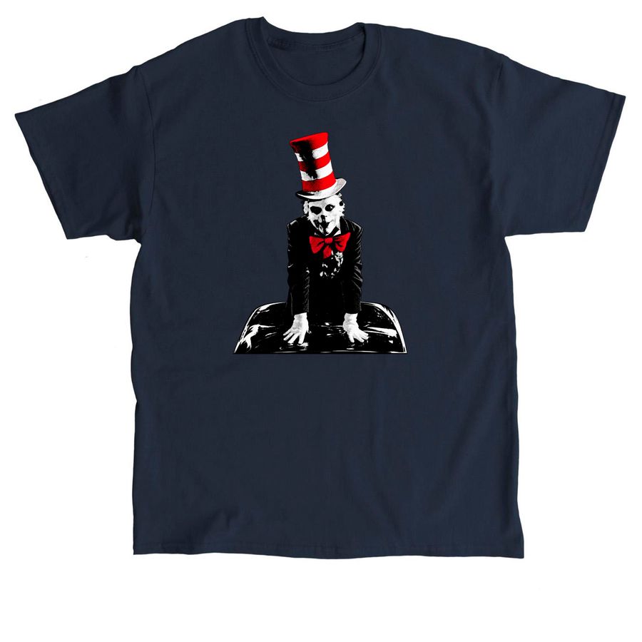 Original Cat in the Hat Stalker T-shirt, a Navy Classic Unisex Tee