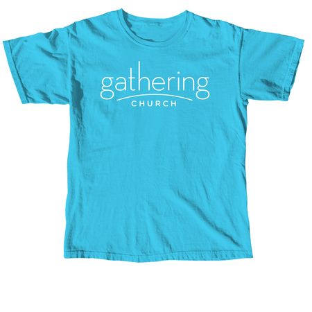 What a friend we have in Jesus, a Lagoon Blue Comfort Colors Unisex Tee