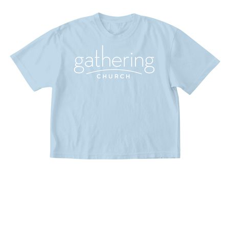 What a friend we have in Jesus, a Chambray Comfort Colors Boxy Tee