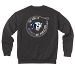 SPOT ON Dog Training, a Dark Grey Heather Premium Drop Shoulder Sweatshirt (back-view)