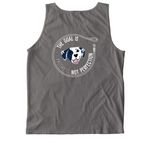 SPOT ON Dog Training, a Pepper Comfort Colors Tank Top (back-view)