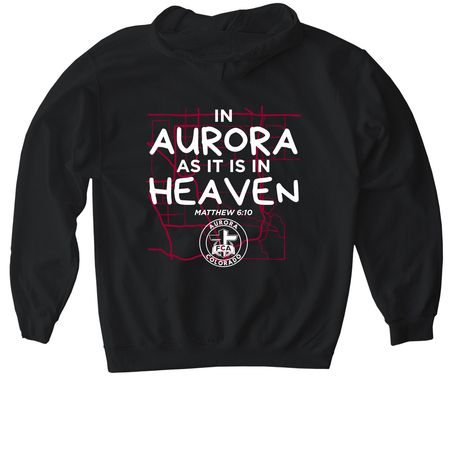 As It Is In Heaven, a Black Gildan Softstyle Pullover Hoodie