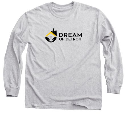 Dream of Detroit Classic Tee, a Sport Grey Classic Long Sleeve Tee