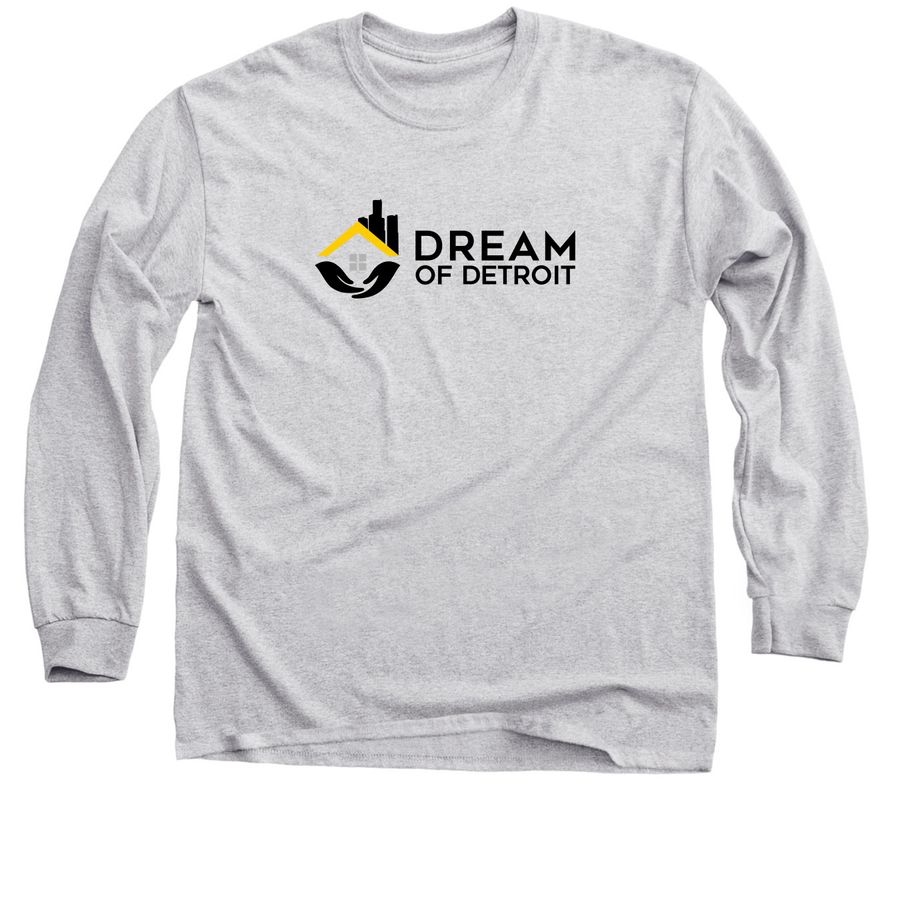 Dream of Detroit Classic Tee, a Sport Grey Classic Long Sleeve Tee
