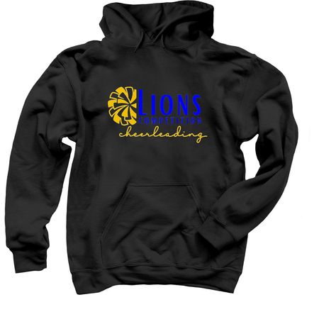 Elkhart Cheer - Competition, a Black Pullover Hoodie
