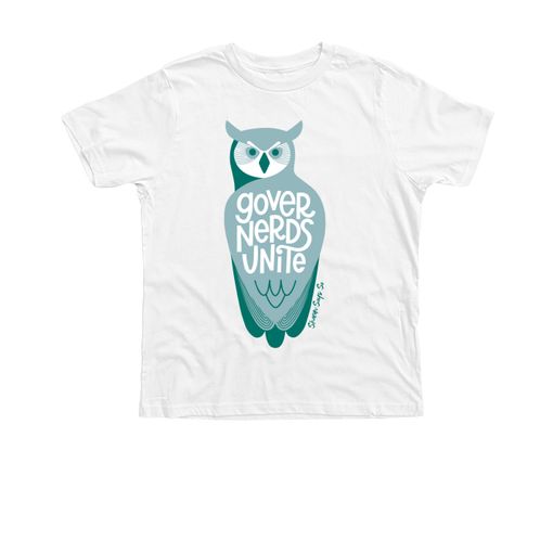 Governerds Unite Owl (Green) Premium Youth Tee