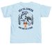 Charlie?s Support Crew&nbsp;, a Chambray Comfort Colors Unisex Tee (back-view)