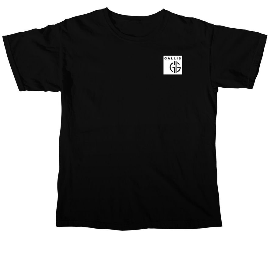 GALLIS is for the ladies, a Black Comfort Colors Unisex Tee