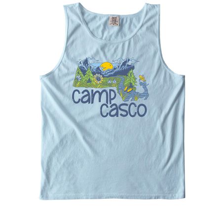 Comfy Tops (2025 Design), a Chambray Comfort Colors Tank Top