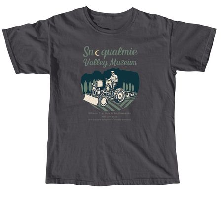 1931 Fall City Gibson Tractors, a Graphite Comfort Colors Unisex Tee