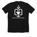 United In Jesus Christ Building Fund Apparel, a Solid Black Blend Premium Unisex Tee (back-view)