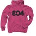 I Heart 804!&nbsp;, a Heliconia Pullover Hoodie