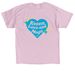 Kesem at Chapman Giving Tuesday Merch, a Light Pink Classic Unisex Tee (back-view)