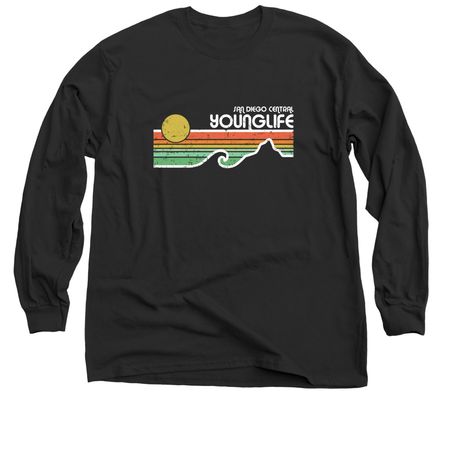 Young Life San Diego Central, a Black Classic Long Sleeve Tee