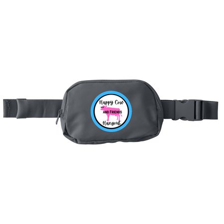 HCAFH Logo Hip Pack, a Storm Grey Matte Hip Pack