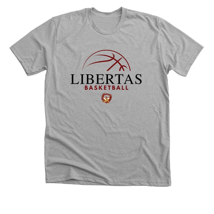 Basketball, a Athletic Heather Premium Unisex Tee