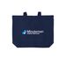 Minuteman Senior Services Tote Bags, a River Blue Navy Cotton Canvas Tote Bag