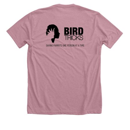 Outdoor Recess, a Heather Orchid Premium Unisex Tee (back-view)