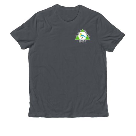Putnam Highlands Audubon Logo Apparel&nbsp;, a Terrain Grey Allmade Organic Cotton Unisex Tee