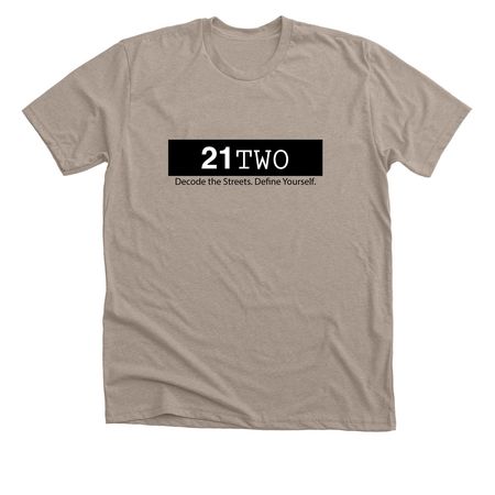 21two, a Heather Stone Premium Unisex Tee