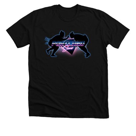 PS Retro&nbsp;, a Solid Black Blend Premium Unisex Tee
