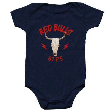 Red Bull Onsie, a Navy Infant Onesie