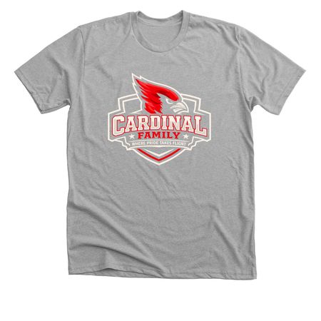 Cardinal Family&nbsp;, a Athletic Heather Premium Unisex Tee