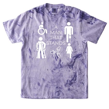AmanthatStands, a Amethyst Comfort Colors Colorblast Tee
