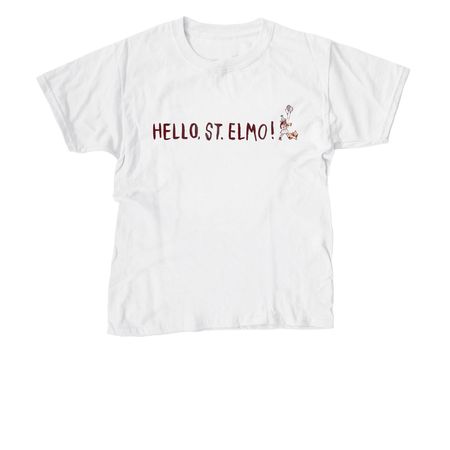 Kids Hello, St. Elmo Classic T-shirt, a White Youth Unisex Tee