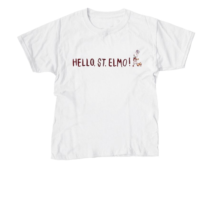 Kids Hello, St. Elmo Classic T-shirt, a White Youth Unisex Tee