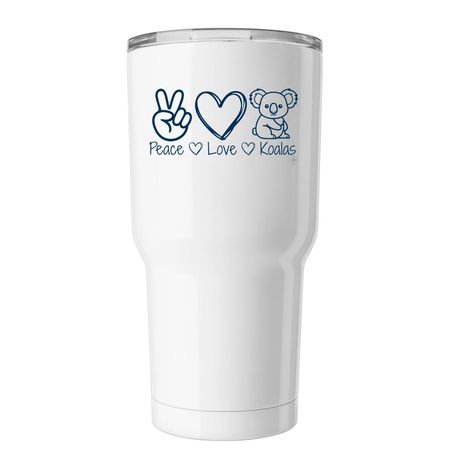 Sabbatical Cup, a White Insulated Tumbler