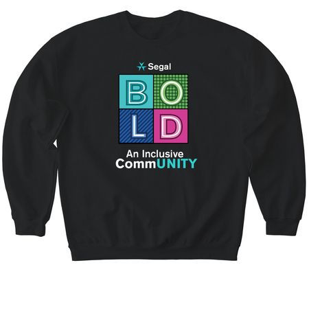 BOLD Swag, a Black Softstyle Crewneck Sweatshirt