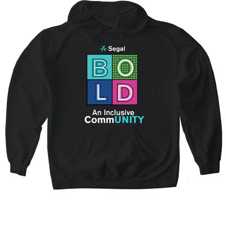 BOLD Swag, a Black Gildan Softstyle Pullover Hoodie