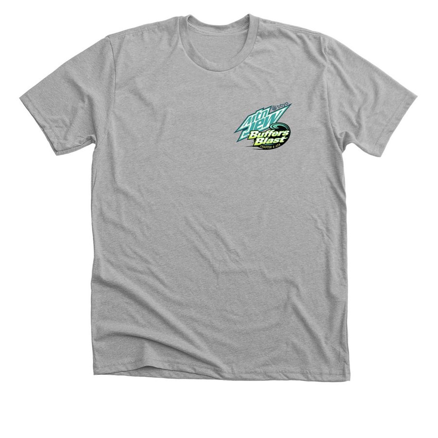 Buffers Blast, a Athletic Heather Premium Unisex Tee